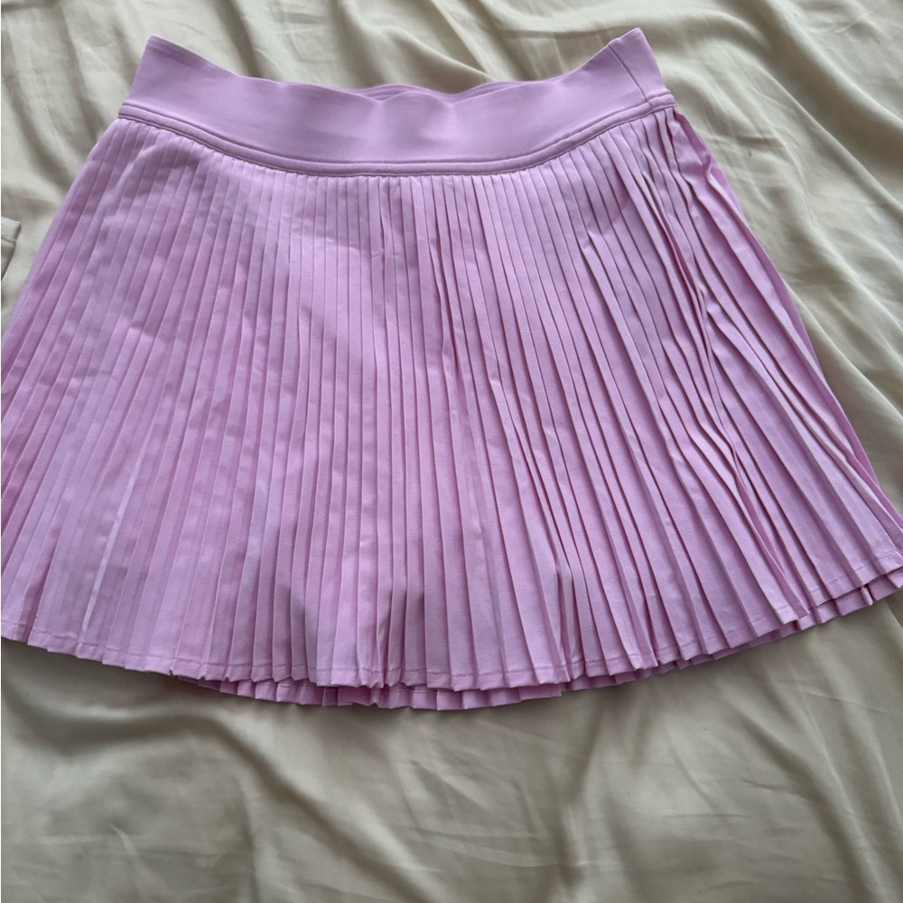 Varsity High-Rise Pleated Tennis Skirt- worn once